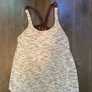 Lululemon tank top with built in sports bra